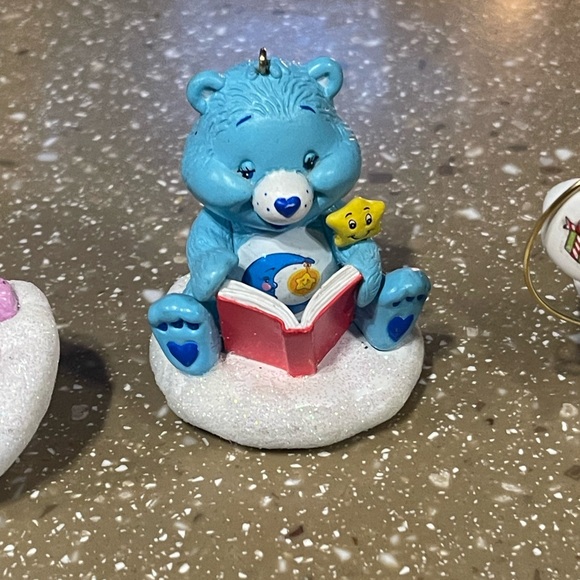 Christmas Care Bear Ornaments set 2006 - Picture 2 of 8